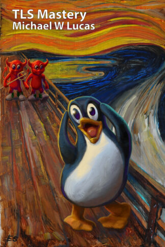 The Scream, starring Tux